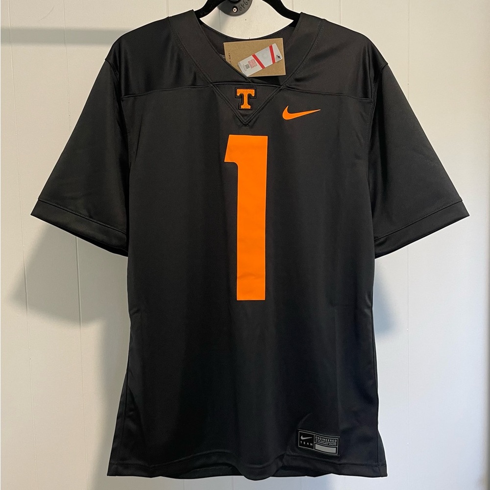 NEW Nike Tennessee Volunteers Black Alternative Football Jersey size Medium